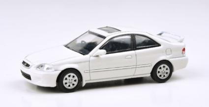 PA-65624 PARAGON 1/64 ﾎﾝﾀﾞ ｼﾋﾞｯｸ EM1 1999 ﾀﾌﾀﾎﾜｲﾄ VTI-R RHD