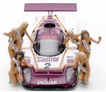 43AC022 1/43 Grid Girls - 1980s