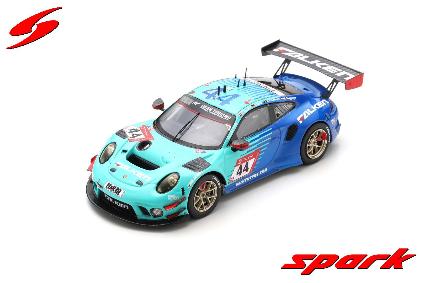SG753 1/43 Porsche 911 GT3 R No.44 Falken Motorsports 4th 24H Nurburgring 2021 K. Bachler - M. Raggi