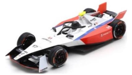 S6528 1/43 ANDRETTI FORMULA E No.17 Norman Nato