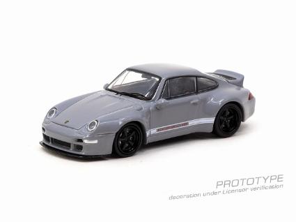 T64R-TL054-GY Tarmac Works 1/64 993 Remastered By Gunther Werks Grey