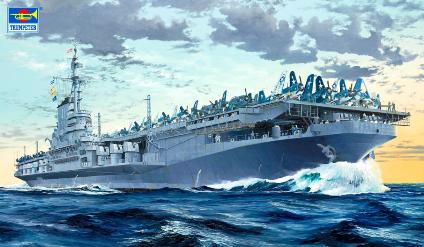 05634 ﾄﾗﾝﾍﾟｯﾀｰ 1/350 ｱﾒﾘｶ海軍 航空母艦 CV-41 ﾐｯﾄﾞｳｪｲ