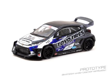 T64-080-TOYO ﾀｰﾏｯｸﾜｰｸｽ 1/64 Pandem Toyota GR Yaris TOYO TIRES