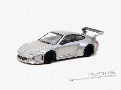 T64R-TL053-GRY Tarmac Works 1/64 Old & New 997 Gray Metallic - 1/64
