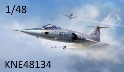KNE48134 1/48 F-104A/TF-104 ｽﾀｰﾌｧｲﾀｰ 台湾空軍