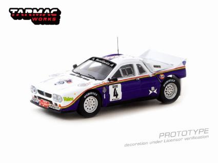 T64P-TL002-85RCB04 ターマックワークス 1/64 Lancia 037 Rally Rally Costa Brava 1985