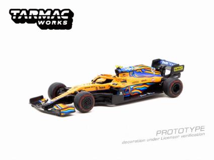 T64G-F040-LN3 ﾀｰﾏｯｸﾜｰｸｽ 1/64 McLaren MCL35M Abu Dhabi Grand Prix 2021 Lando Norris